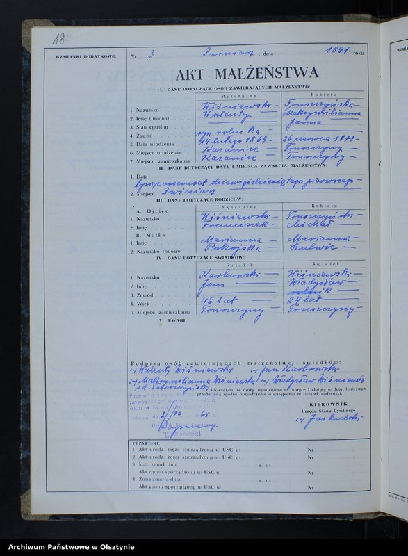 image.from.unit.number "Ksiega małżeństw Nr 1-14,1-16,1 - 13,1 - 15,1 - 17,1 - 17,2 - 10,1 - 9, 1 - 12 i 1 - 17 /przepisana w języku polskim z oryginału niemieckiego w dniach 1.10.-7.10.1961/"