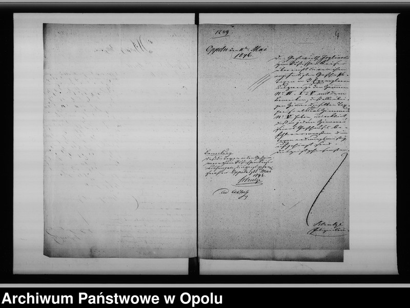 Obraz 7 z jednostki "Acta des Magistrats zu Oppeln betreffend Taxen der Gastwirthe und Flüssigkeits Maasse von 1846-48"