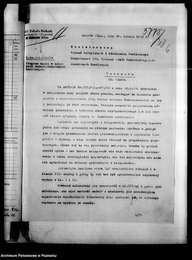 image.from.unit.number "Publiczna Szkoła Dokształcająca Zawodowa Nr. 3 [kupiecka] - Ostrów Wielkopolski"