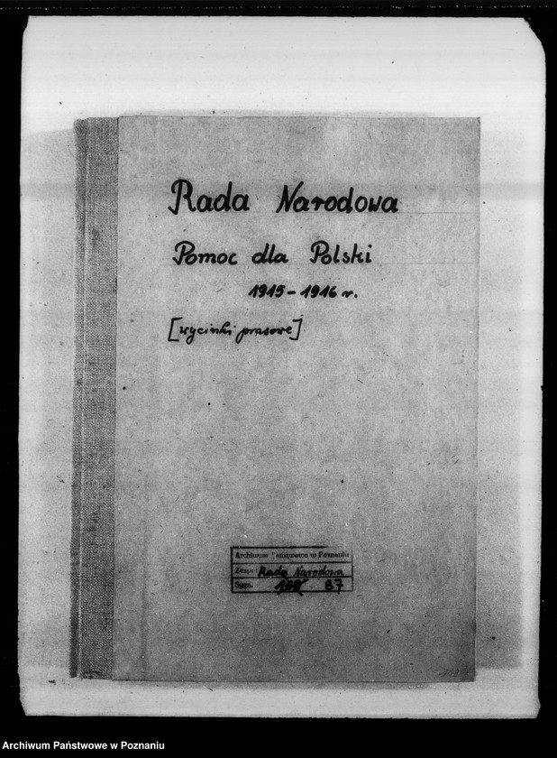 Obraz 4 z jednostki "Papież a Polska. Pomoc dla Polski [Wycinki prasowe]"
