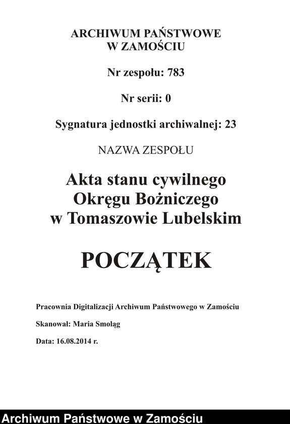 image.from.unit.number "Akta urodzeń, małżeństw, zgonów"