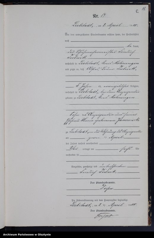 image.from.unit.number "Sterbe-Neben-Register Nr 1 - 53"