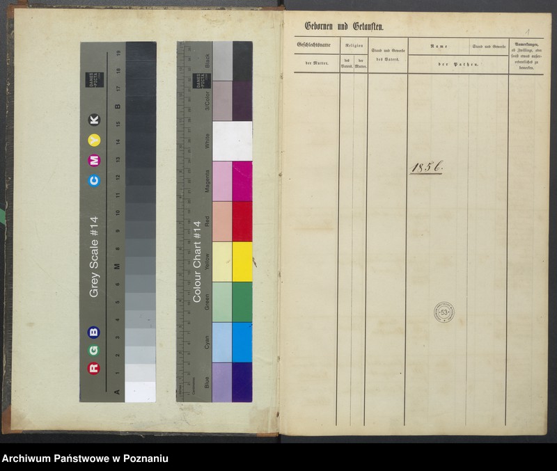 Obraz 3 z jednostki "[Akta urodzeń i chrztów, ślubów, zgonów]"