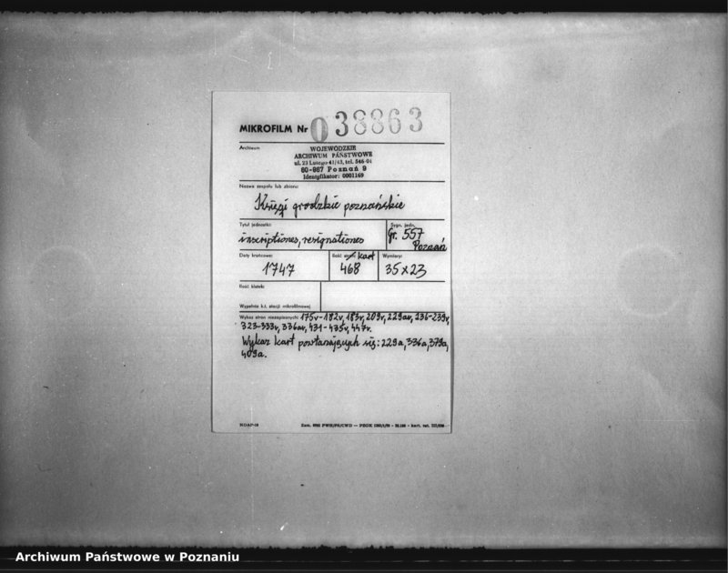 Obraz 2 z jednostki "Inscriptiones, resignationes [protocollon]"