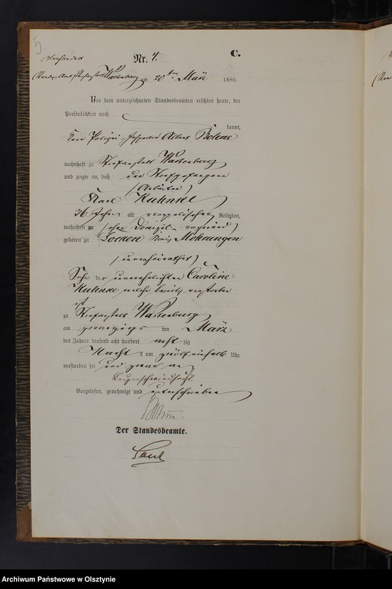 image.from.unit.number "Sterbe-Haupt-Register Nr 1 - 21"