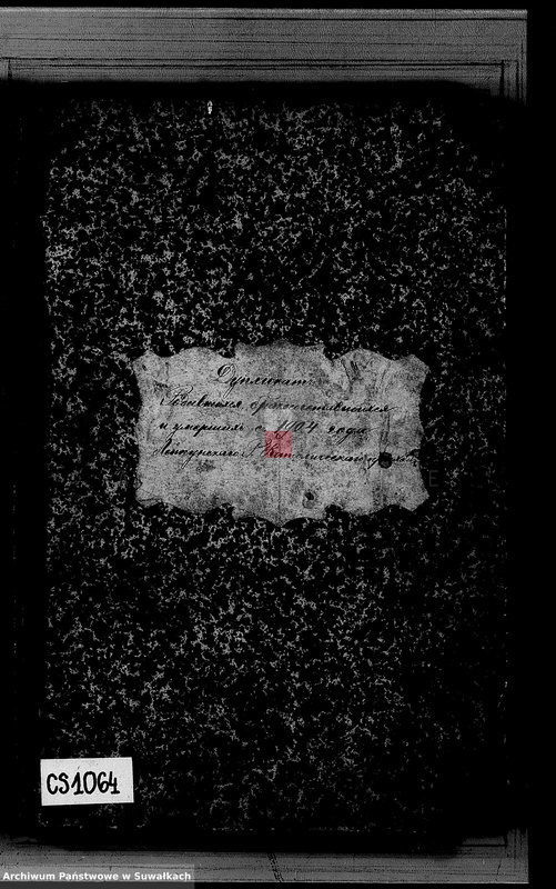 image.from.unit.number "Duplikat Rodivšichsja, brakosočetavšichsja i umeršich s 1904 goda Lejpunskago R.Katoličeskago prichoda"