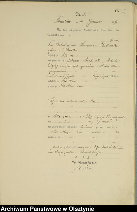 image.from.unit.number "Sterbe-Haupt-Register Nr 1 - 213"