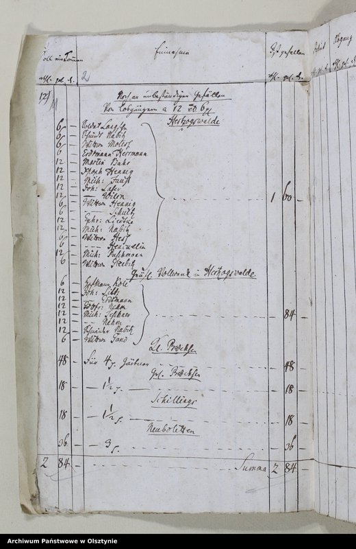 image.from.unit.number "Jahr Kirchen Rechnung der Herzogswaldschen Kirchen aller Einnahme und Ausgabe wie auch Bau-Rechnung"