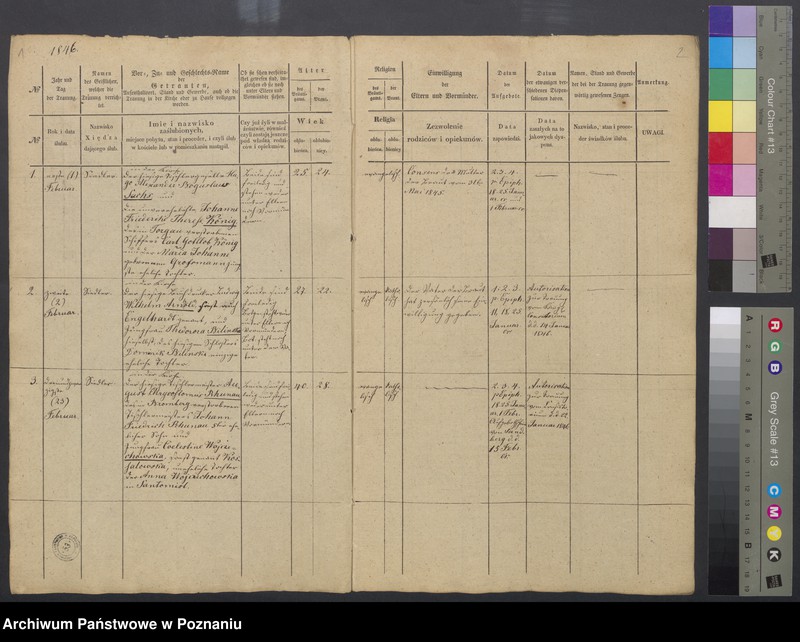 Obraz 3 z jednostki "Duplikat des Trauregisters"