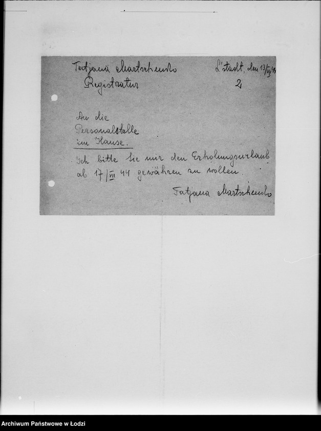 Obraz 6 z jednostki "[Ankiety personalne urzędników i robotników]"