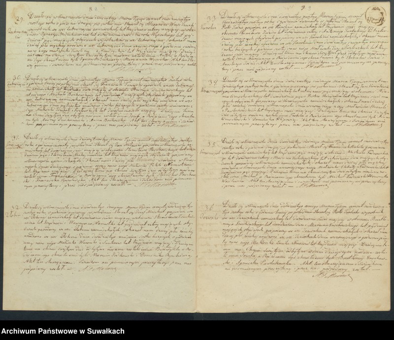 image.from.unit.number "Duplikat Akt Urodzonych, Zaślubionych i Umarłych z Parafii Rzymsko-Katolickiej Krasnopolskiej z roku 1866."