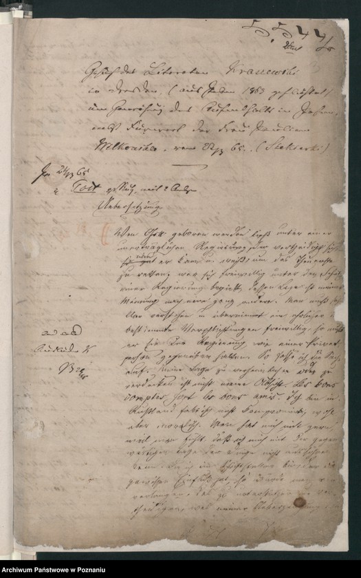 Obraz 7 z jednostki "A. betr. Dichter I.I. Kraszewski"