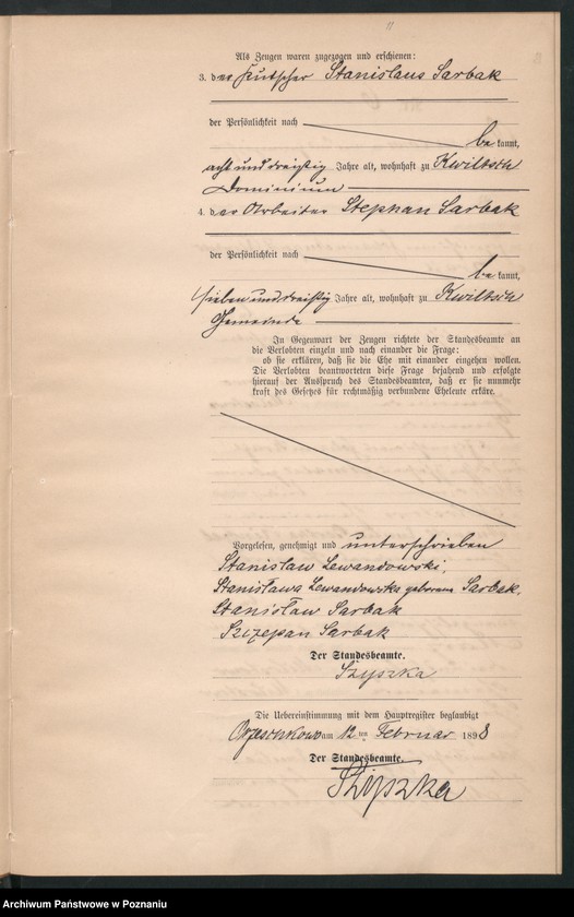 Obraz 13 z jednostki "Księga małżeństw"