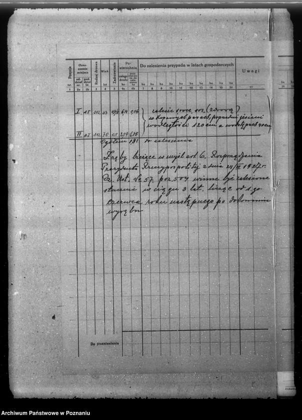 Obraz 7 z jednostki "Program gospodarczy lasu Strzyżewo w powiecie nowotomyskim 1934-1944"