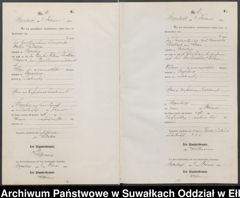 image.from.unit.number "Sterbe-Neben-Register des Preussischen Standes-Amtes Angerburg Kreis Angerburg"