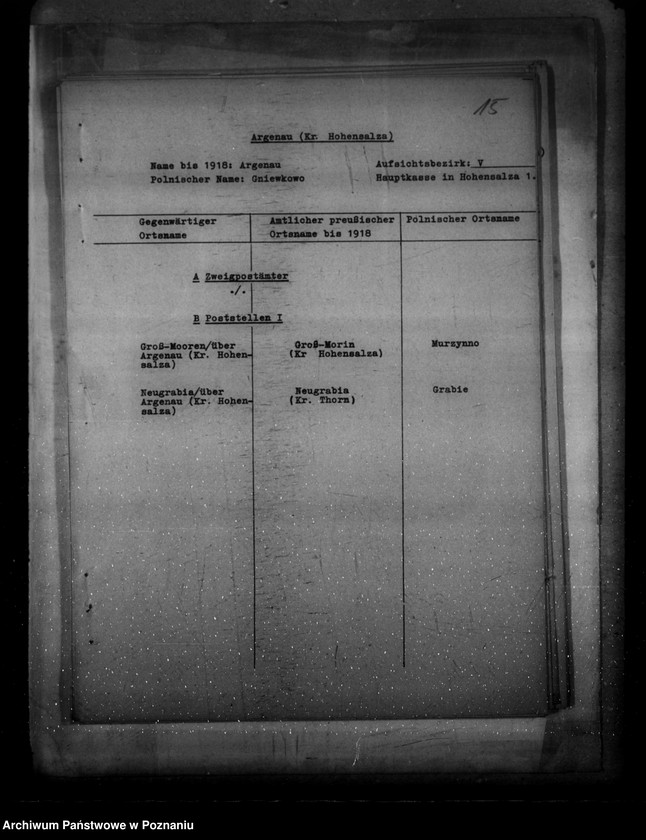 Obraz 20 z jednostki "Adresy urzędów pocztowych na obszarze tak zwanego Kraju warty"