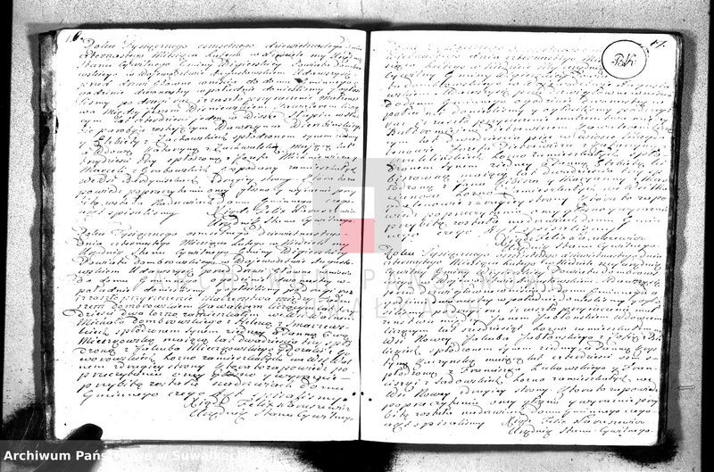 image.from.unit.number "Akta małżeństwa gminy wigierskiey od 1-go stycznia 1819 do dnia ostatniego grudnia tegoż roku 1819"