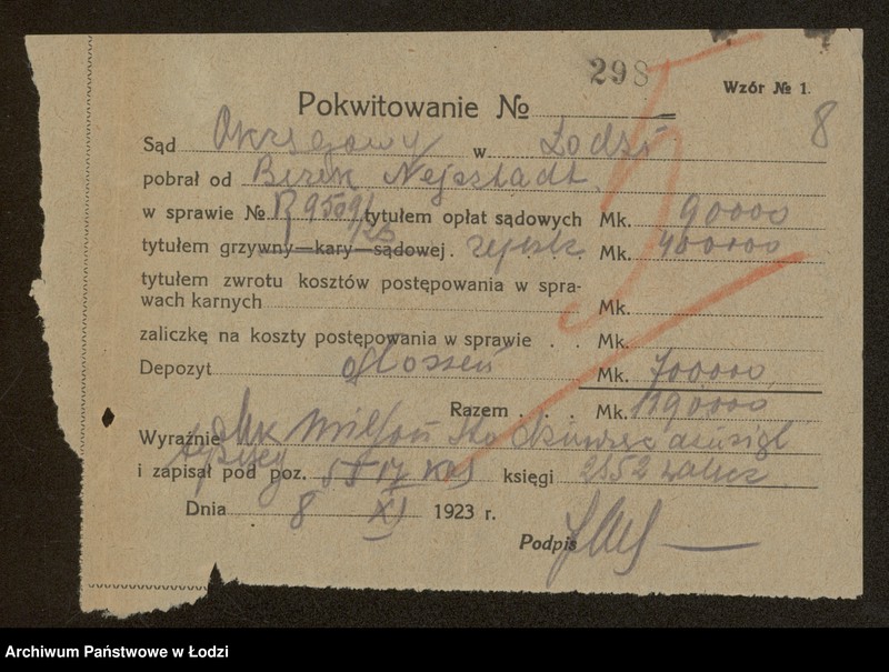 Obraz 10 z jednostki "Berek Najnsztadt- handel cielętami"