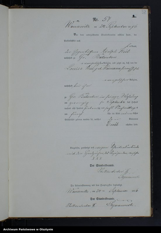 image.from.team "Urząd Stanu Cywilnego w Wielkich Bałówkach pow. nowomiejski"