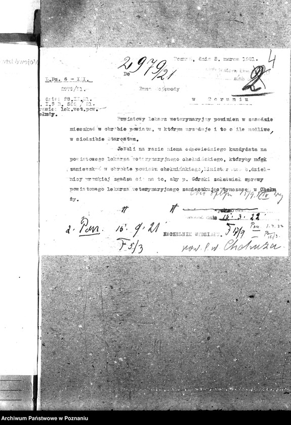 Obraz 8 z jednostki "Pow. lekarz Weterynaryjny Chełmno"