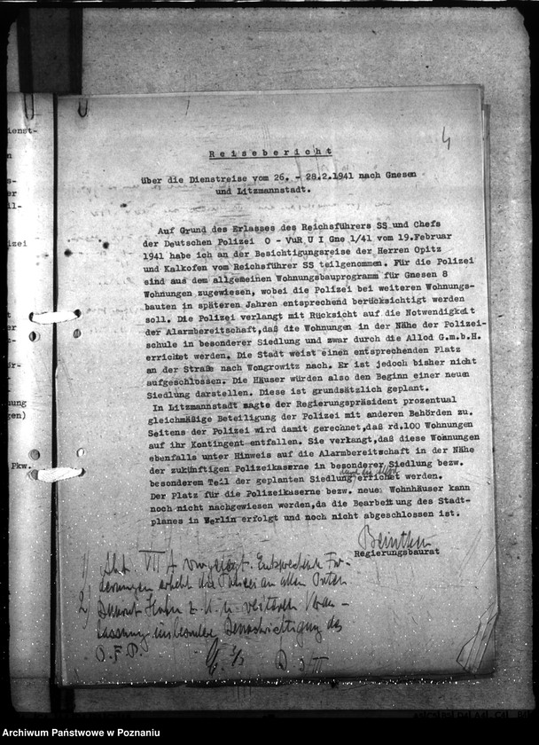 Obraz 8 z jednostki "Neubau. Wohnungen der Polizei - Litzmannstadt"