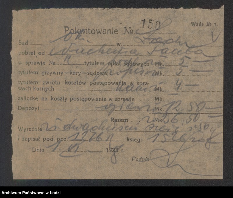 Obraz 4 z jednostki "Tobjasz Nuchim Taube – wyrób i sprzedaż obuwia"