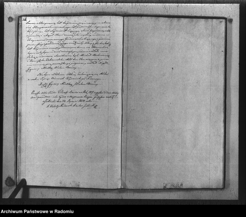 image.from.unit.number "Duplikat akt religijno-cywilnych urodzonych, zaślubionych i zeyścia służący na rok 1837 parafii Brzóza"