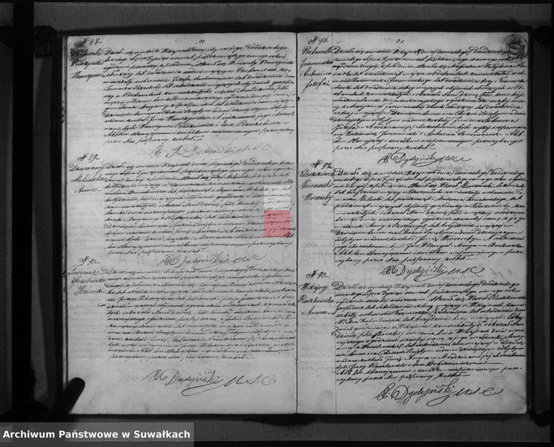 image.from.unit.number "Duplikat urodzonych, zaślubionych i umarłych parafii wiżajńskiej na rok 1858"