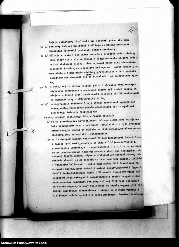 Obraz 5 z jednostki "Akta w sprawie zabójstwa Józefa Janiszewskiego"