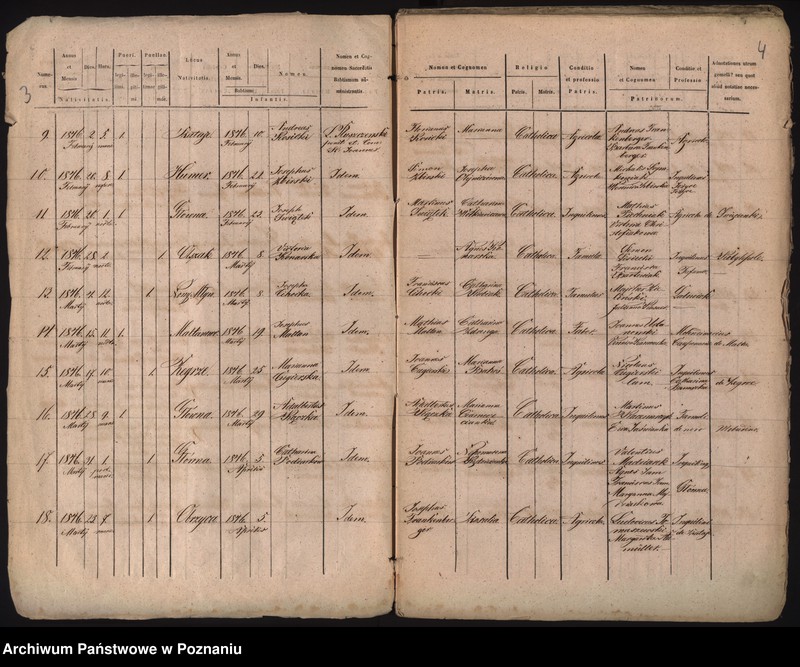 Obraz 4 z jednostki "Księga urodzeń, małżeństw i zgonów"