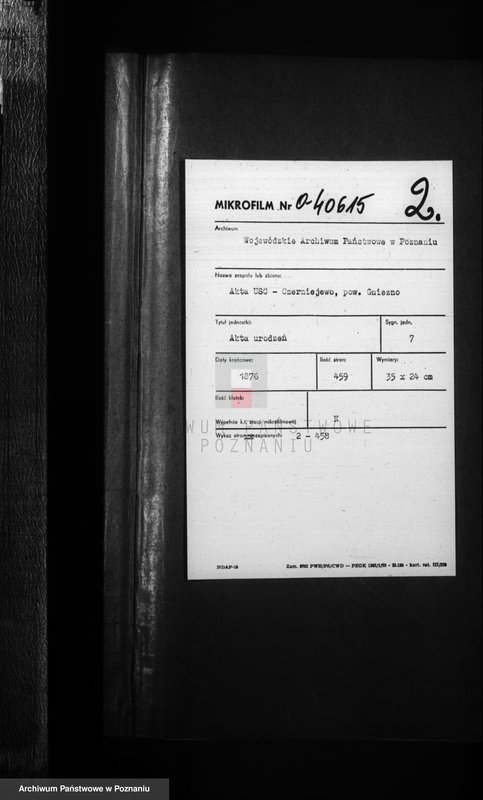 Obraz 2 z jednostki "Księga urodzeń"