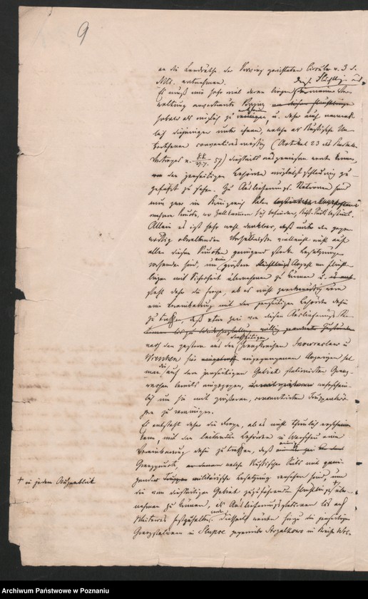 Obraz 14 z jednostki "Der Uebertritt polnischer und diesseitiger Untertanen auf preussisches und jenseitiges Gebiet während der polnischen Insurrektion und die dagegen getroffenen Massnahmen."