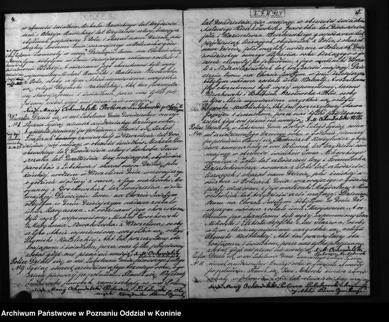 Obraz 7 z jednostki "Duplikat urodzonych, ślubów i zmarłych"