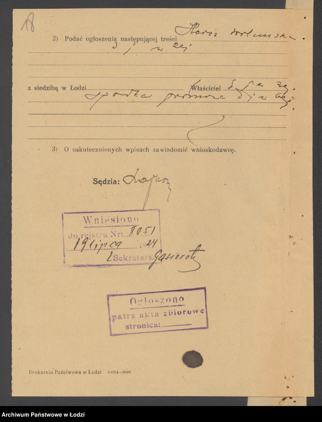 Obraz 20 z jednostki "Hern Wieluński i Szlama Sztrasburg- sprzedaż garderoby"