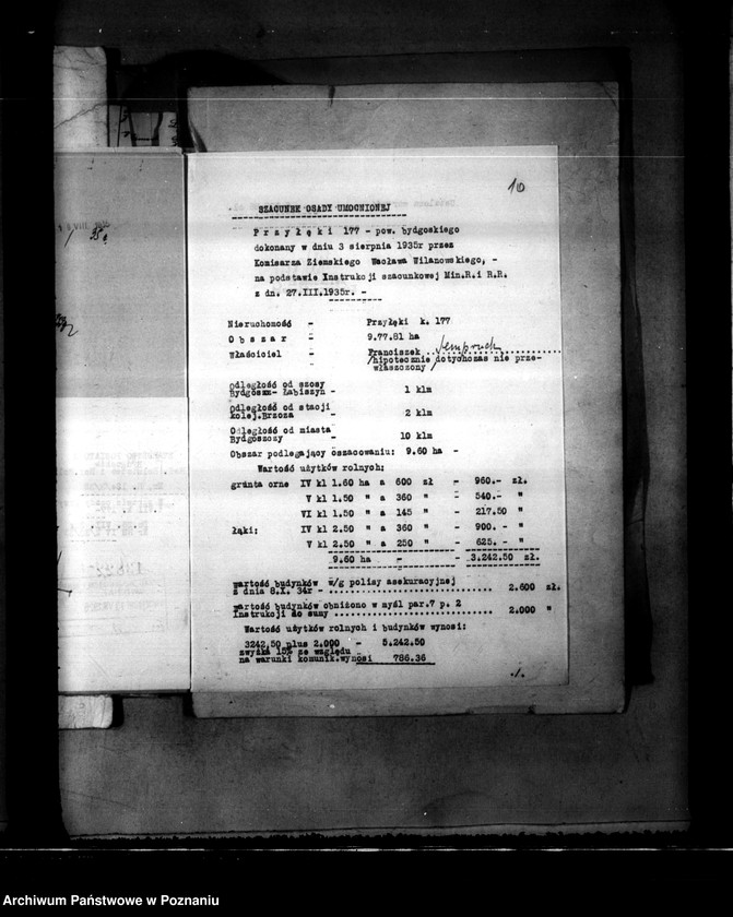 Obraz 14 z jednostki "Majętności Potulice powiatu bydgoskiego przymusowy przetarg"