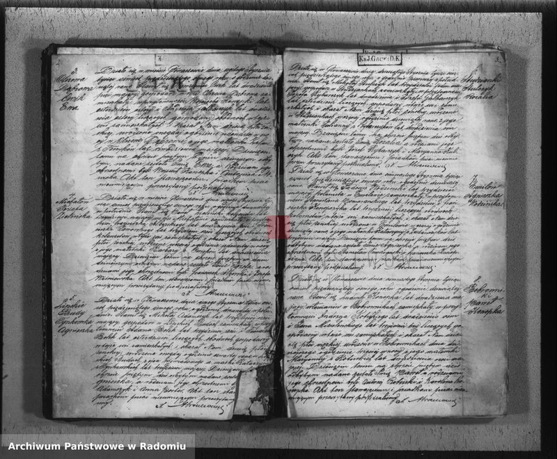 image.from.unit.number "Duplikat aktów religijno cywilnych urodzenia, małżeństw i zejścia w parafii Głowaczów 1858 r."