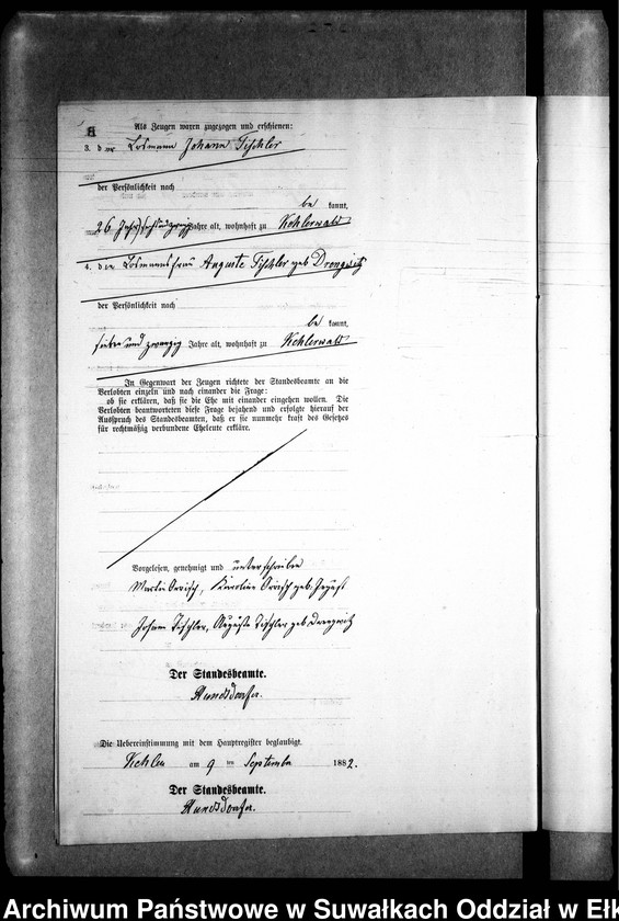 image.from.unit.number "Heiraths-Neben-Register des Preussischen Standes-Amtes Kehlen Kreis Angerburg"