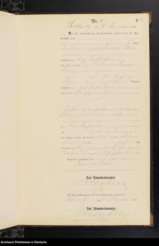 image.from.unit.number "Sterbe-Neben-Register Nr 1 - 19"