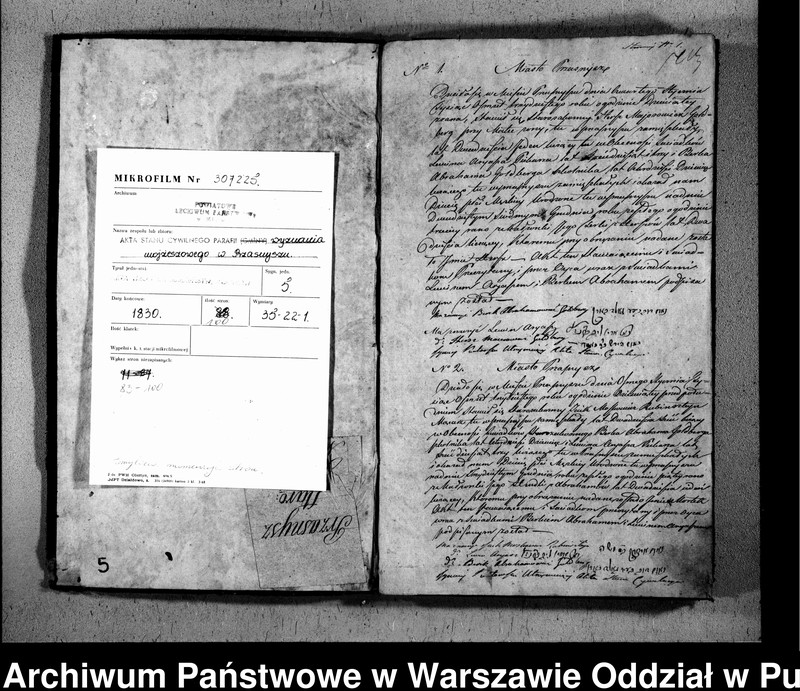 image.from.unit.number "Akta urodzeń, małżeństw i zgonów"