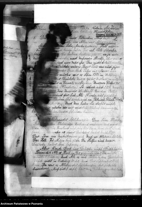 Obraz 7 z jednostki "Allgemeine Verschlepptenberichte. Band I : A - K"