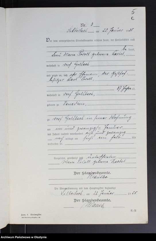image.from.unit.number "Sterbe-Neben-Register Nr 1 - 28"