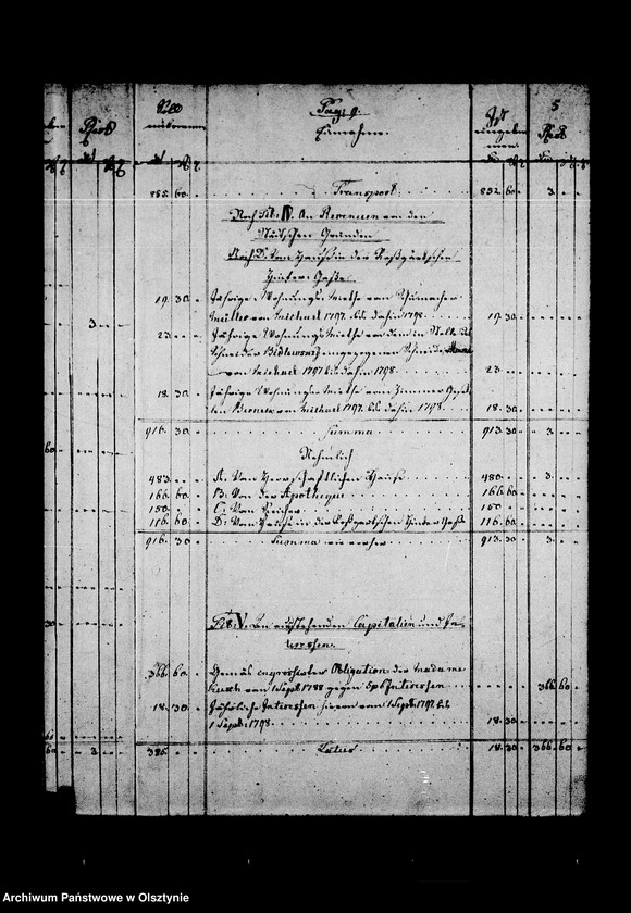 image.from.unit.number "Zweites Exemplar der Elften Jahres- Rechnung über Einnahme u. Ausgabe der Güter Landkeim"