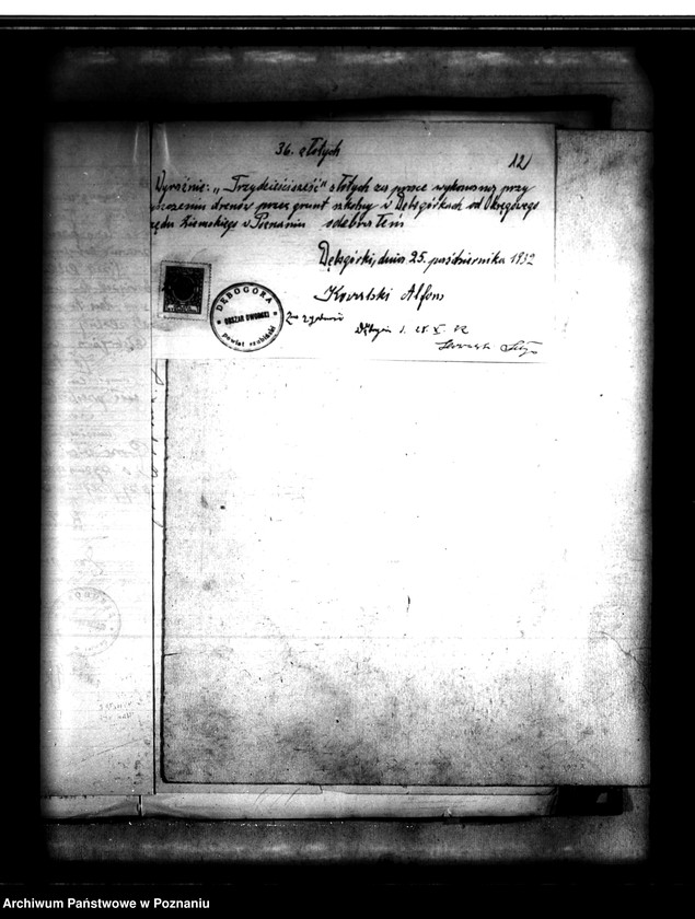 Obraz 17 z jednostki "Rozrachunek rozparcelowanego obszaru dworskiego Dębogóra powiatu szubińskiego"