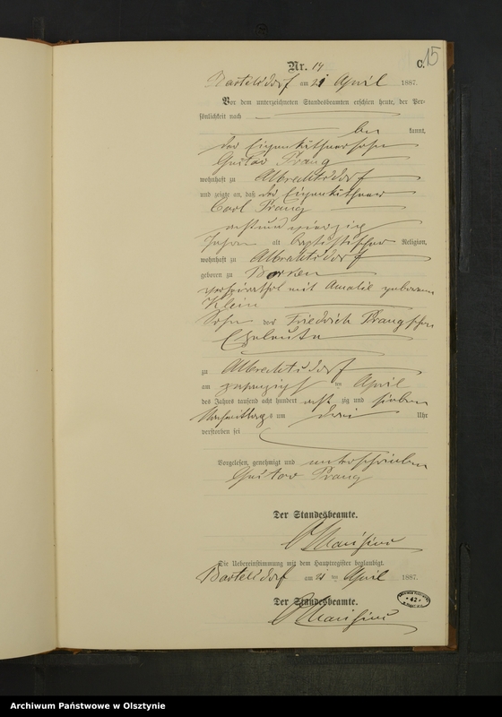 image.from.unit.number "Sterbe-Neben-Register Nr 1 - 49"