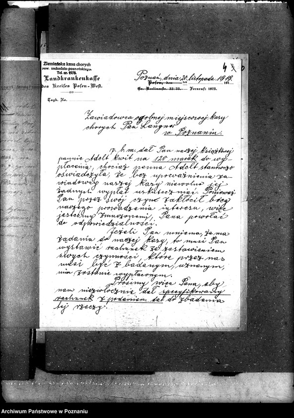 Obraz 10 z jednostki "Ziemiańskie kasy chorych"