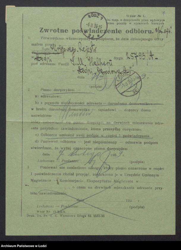 Obraz 9 z jednostki "Icek – Majer Halpern – wytwórnia trykotaży"