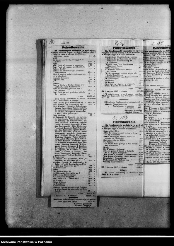 Obraz 16 z jednostki "Podziękowania w prasie za dary pieniężne dla bezdomnych Polaków. [Wycinki prasowe]"