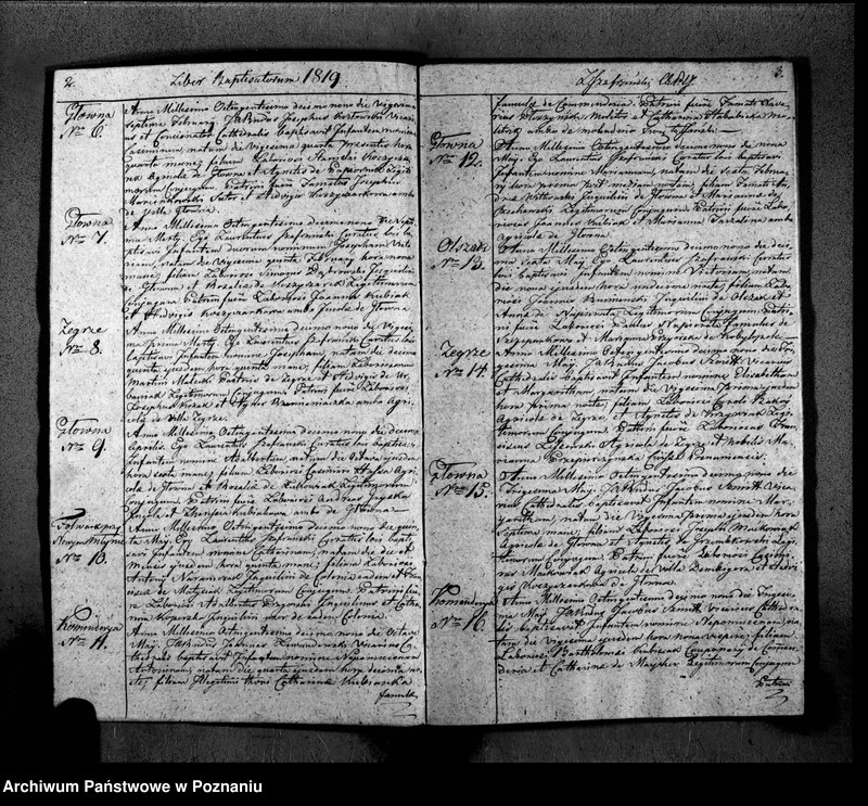 Obraz 5 z jednostki "Duplikat libri baptisatorum, copulatorum, mortuorum"