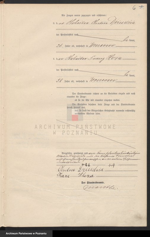 Obraz 9 z jednostki "Heiraths-Haupt-Register"