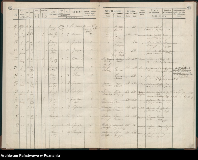 Obraz 9 z jednostki "Księga urodzeń"